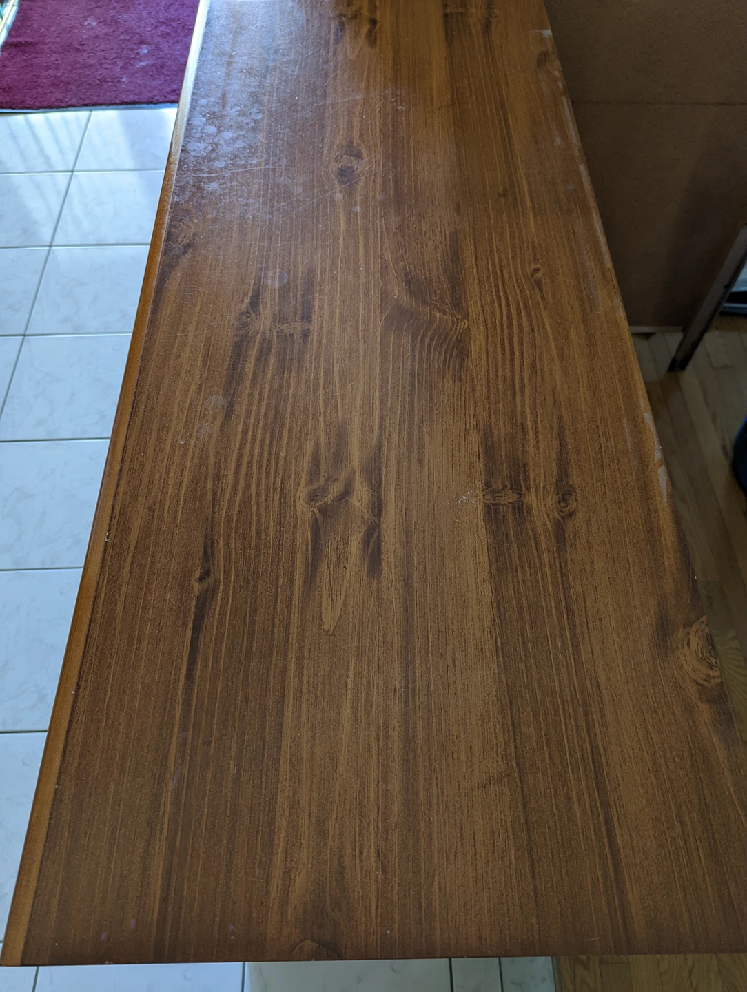 Free wooden dresser and mirror - photo 3