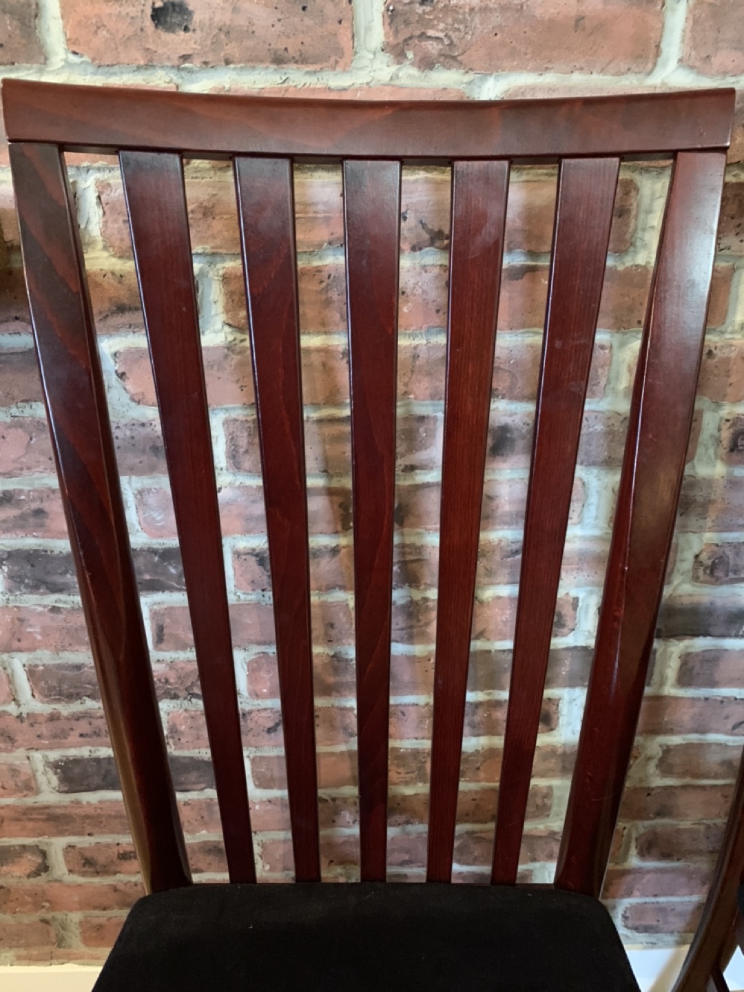 MCM mid century modern Danish style dining chairs set of 4 - photo 5