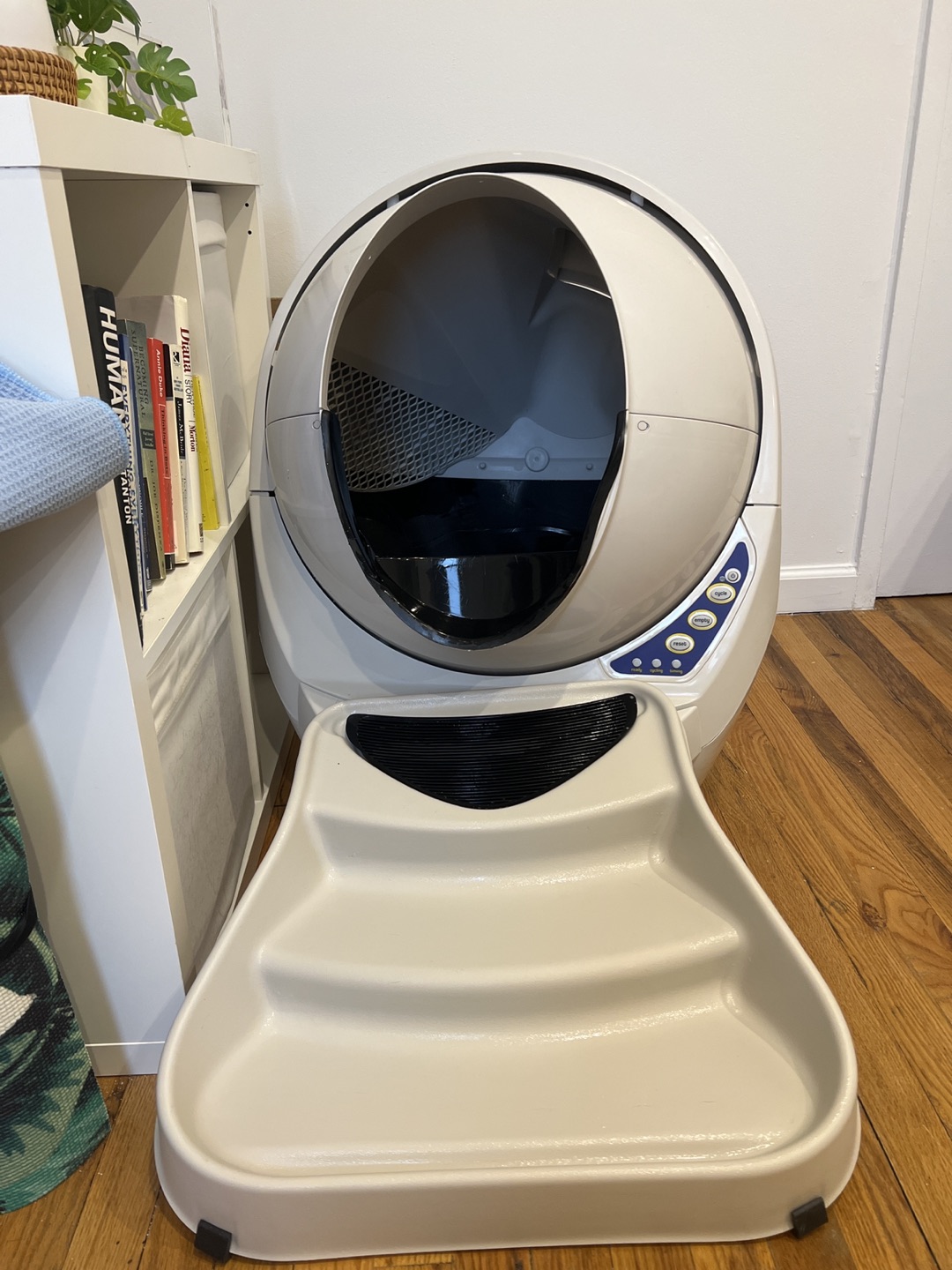 Litter Robot III with accessories