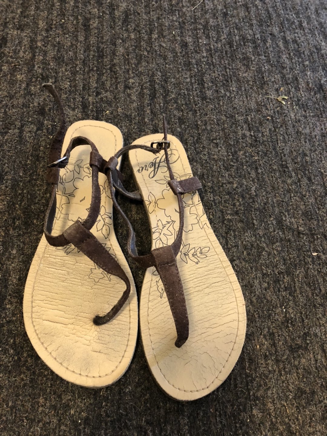 Aerie S6 strap flat sandals thumbnail