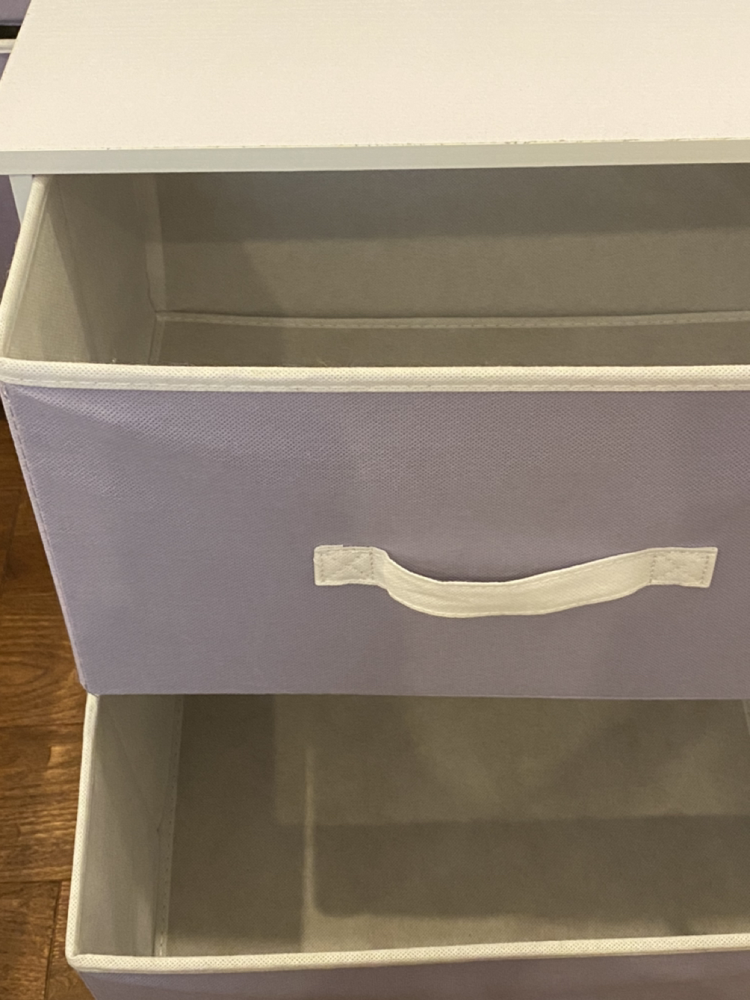 Small Purple Fabric Dresser - photo 2