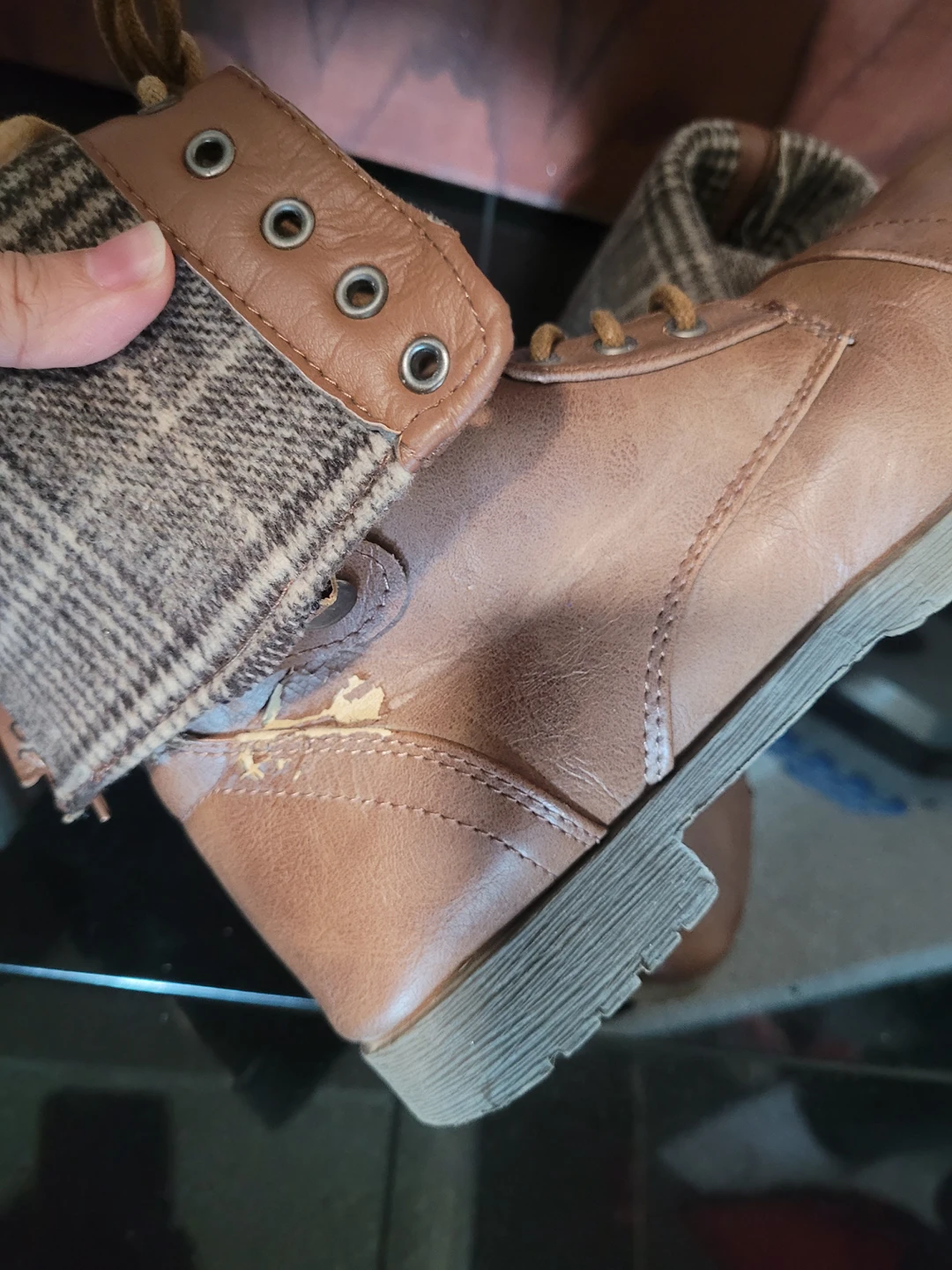 Ardene boots (size 9) #Freecycle image indicator(3)