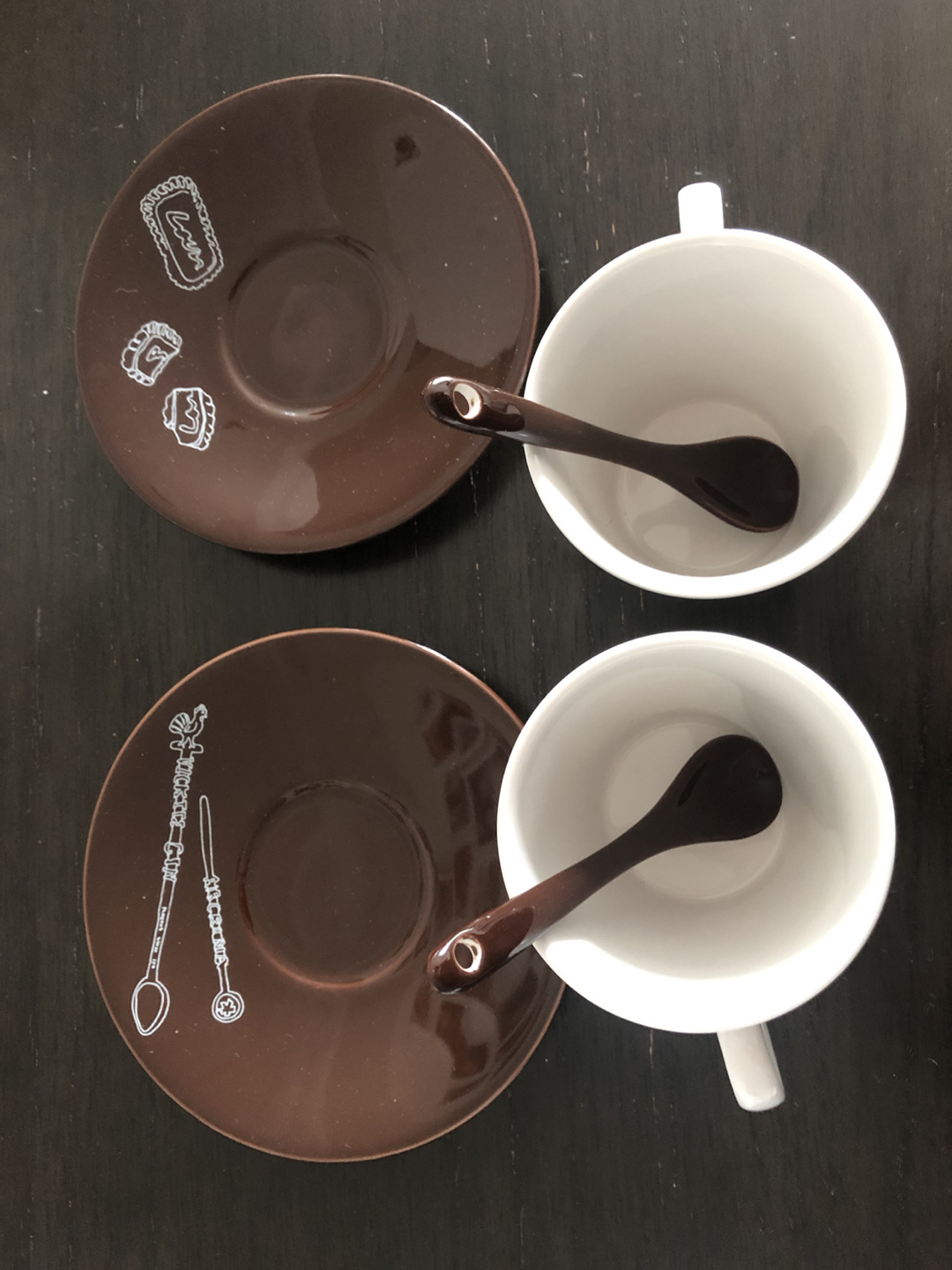 Coffee cup set - never used.
