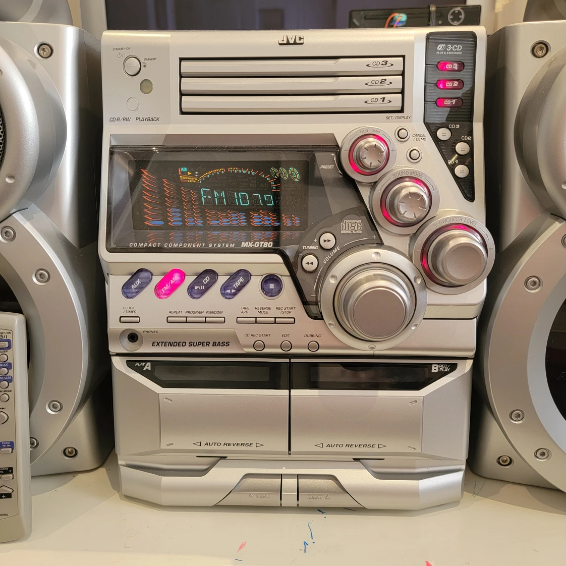 JVC CD, casette and Radio Player thumbnail
