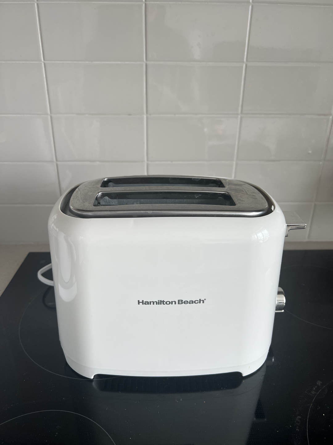 Hamilton Beach white toaster thumbnail