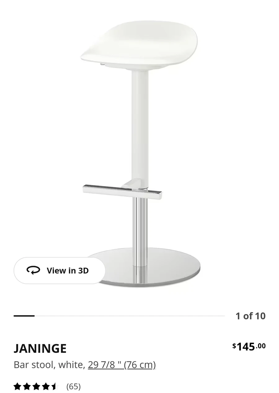 Ikea bar stools - photo 2