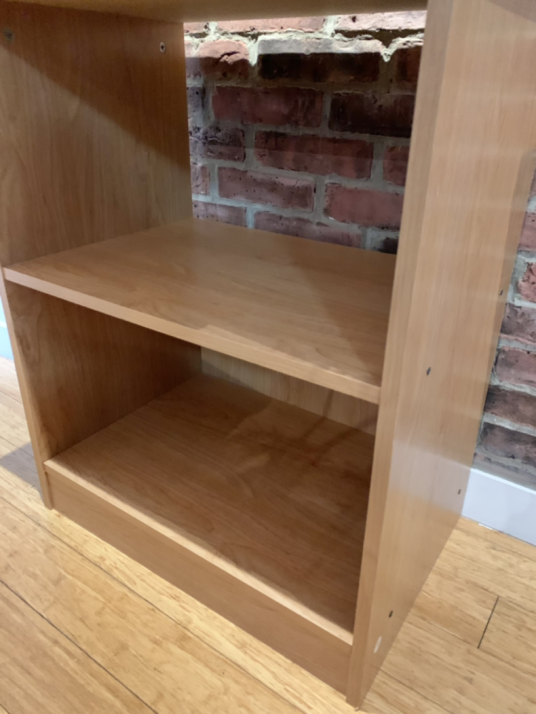 Brown bookshelf side table - photo 5