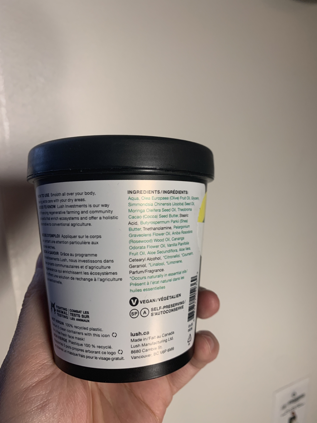 Lush - used Charity Pot body lotion #freecycle - photo 3