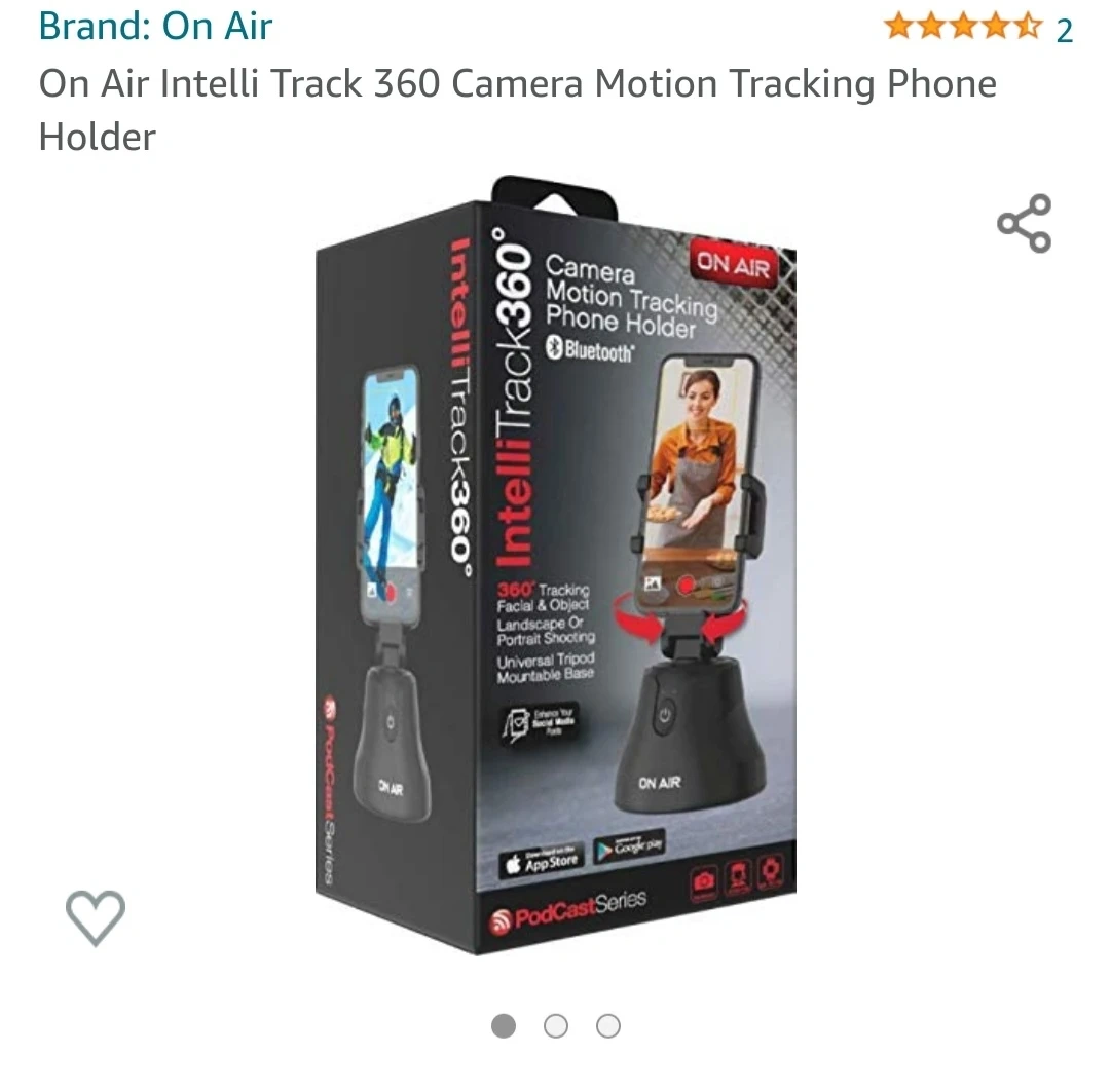 Air Intelli Track 360 Camera Motion Tracking Phone Holder | Karrot