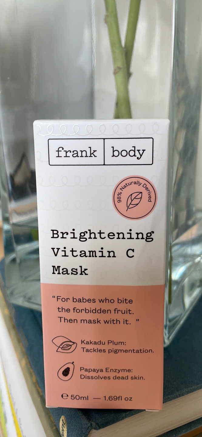 Vit c face mask by Frank Body thumbnail