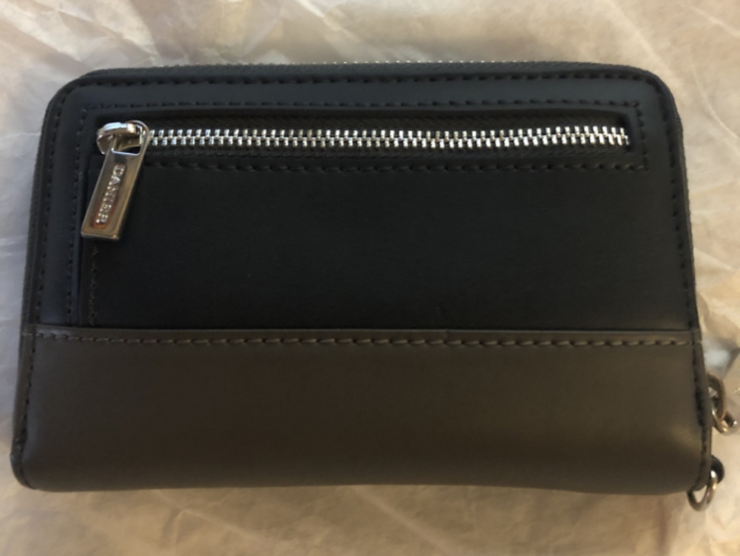 DANIER Dark Navy and Brown Wallet - photo 2