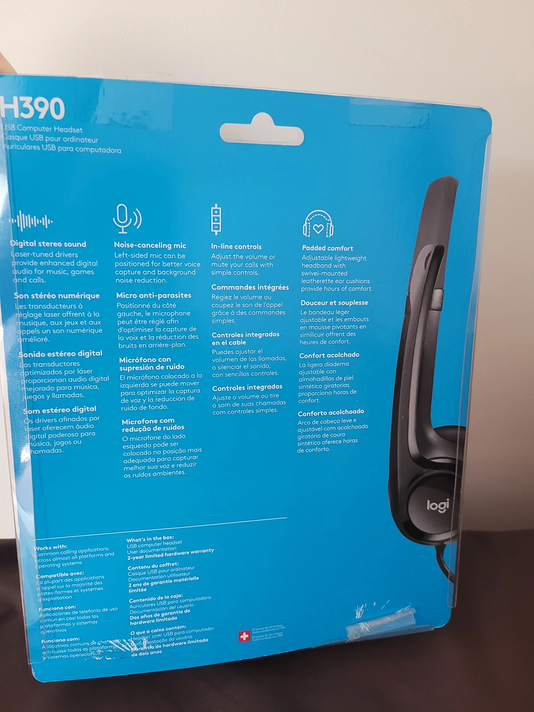 Logitech H390 USB computer headset - photo 2