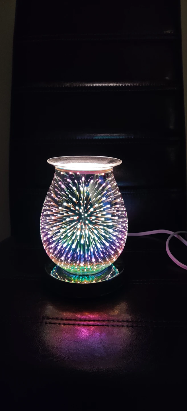 Night lamp with essential oil tray thumbnail