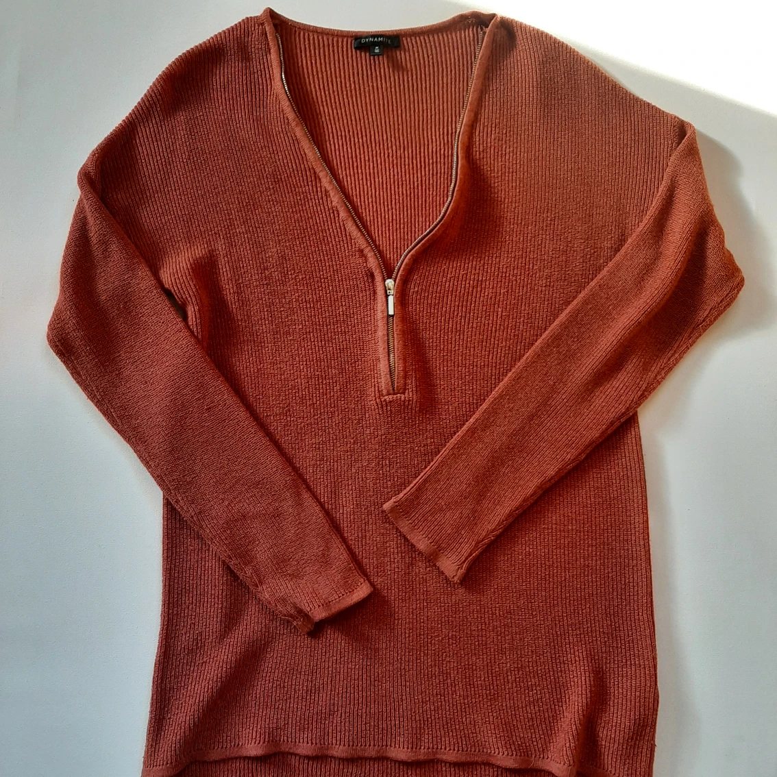 Casual Orange Sweater from Dynamite #freecycle thumbnail