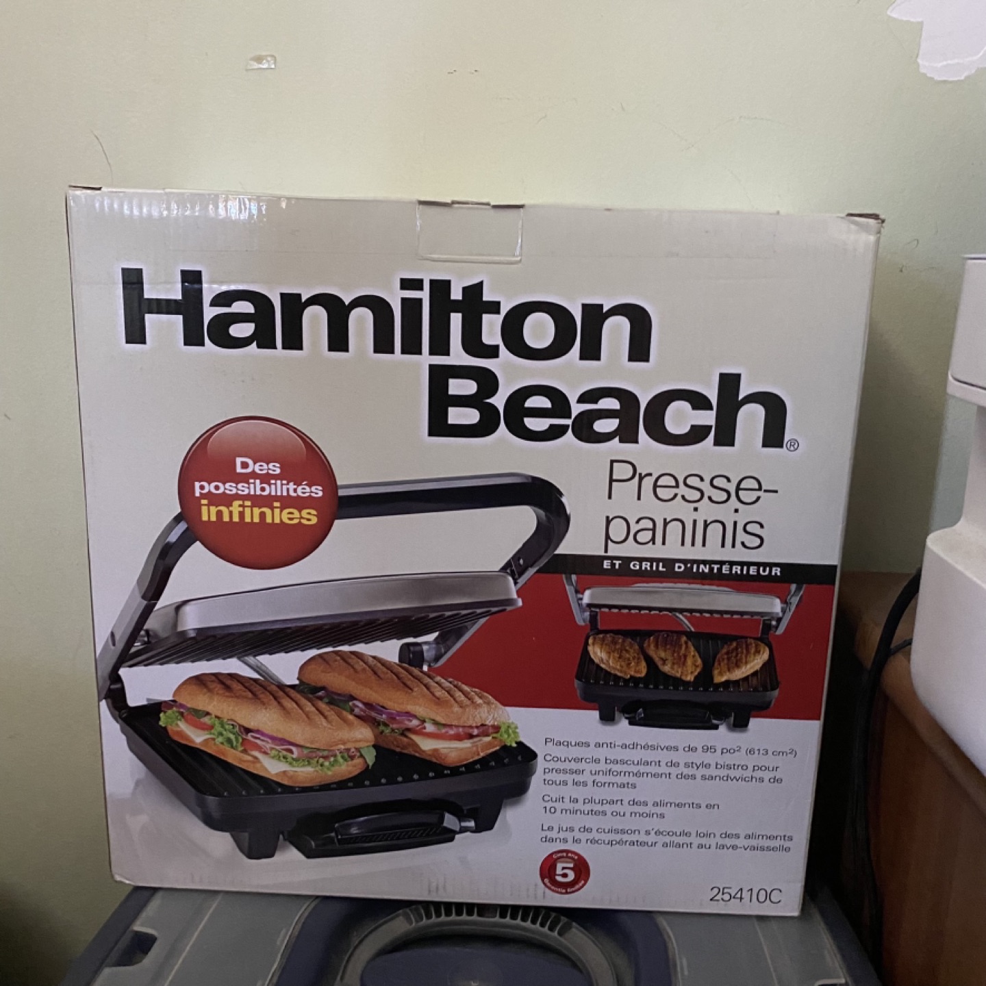 Hamilton Beach Panini Press thumbnail