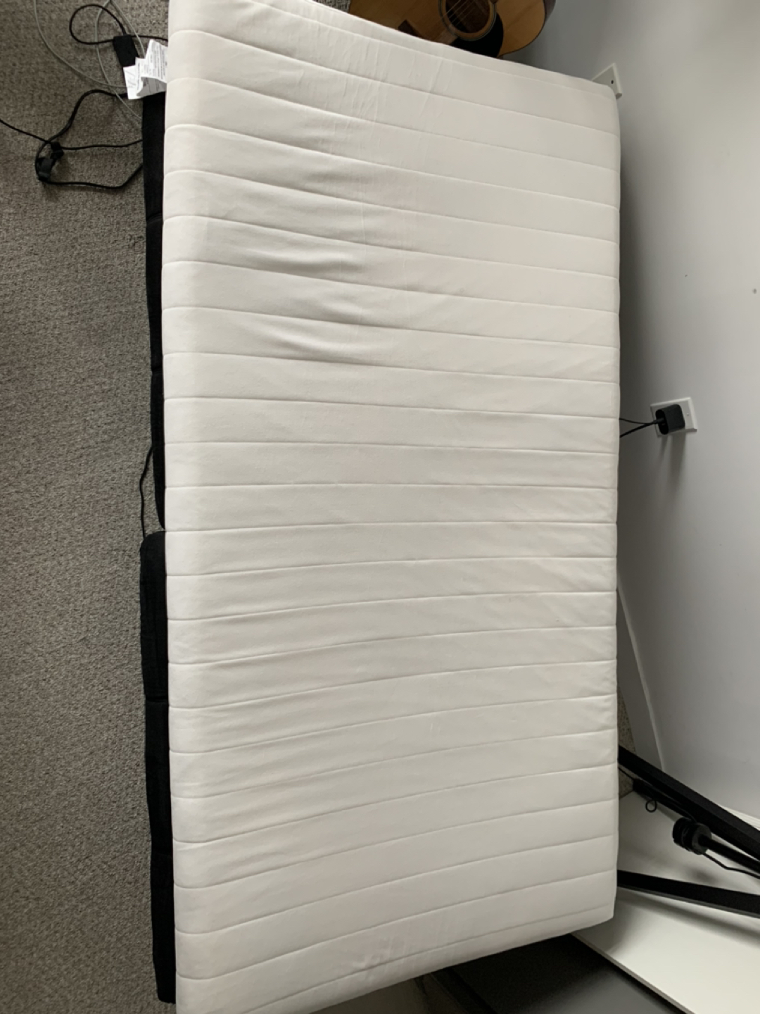 4" Foam Mattress with Quilted Top - Spa Sensations - size : twin - photo 2