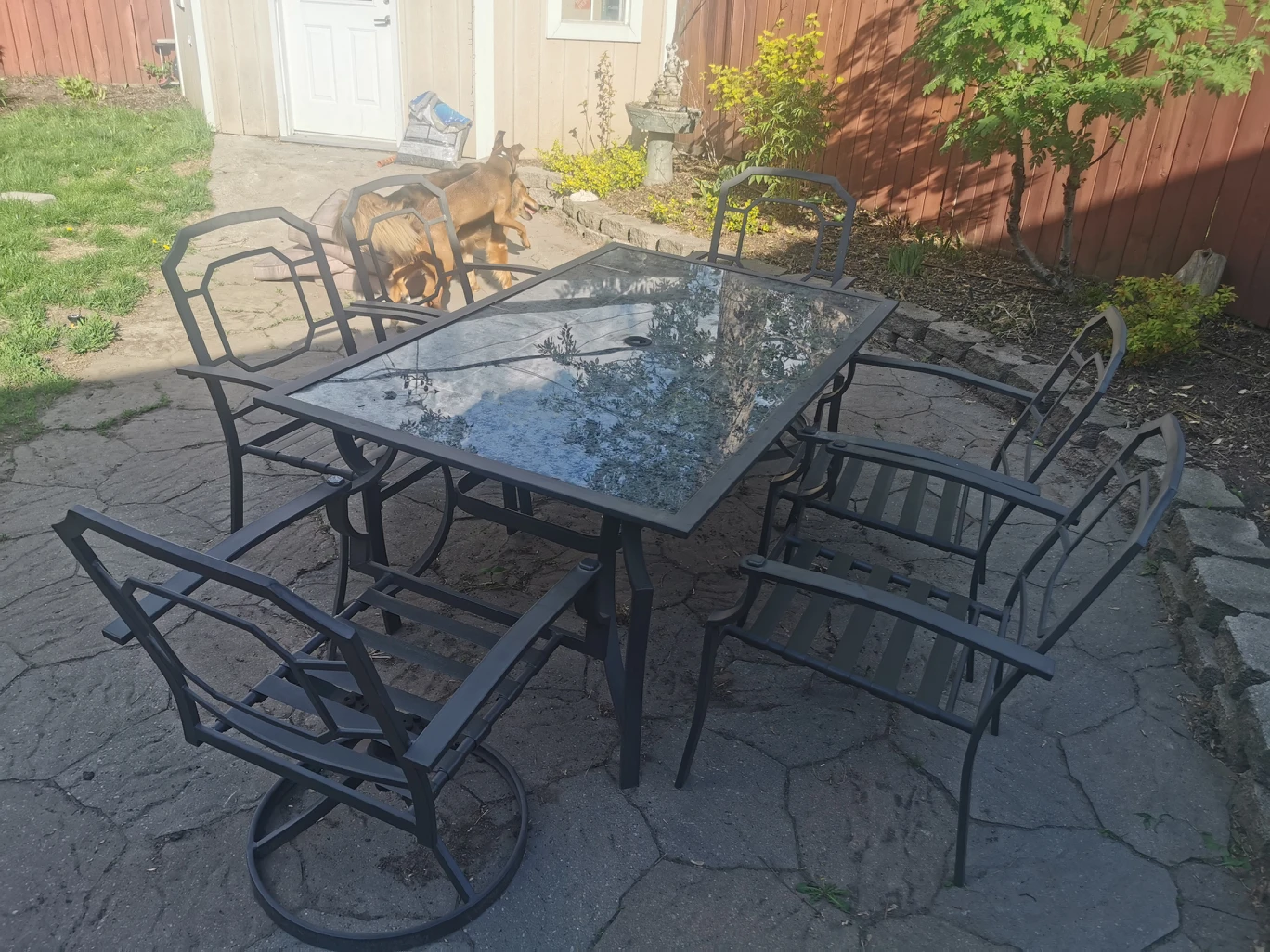 7 piece patio set