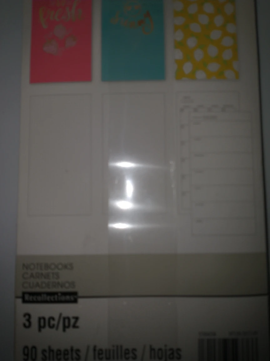 Set of Three Notebooks 4.3" x 8.3" 90 Sheets Each NWT image indicator(3)