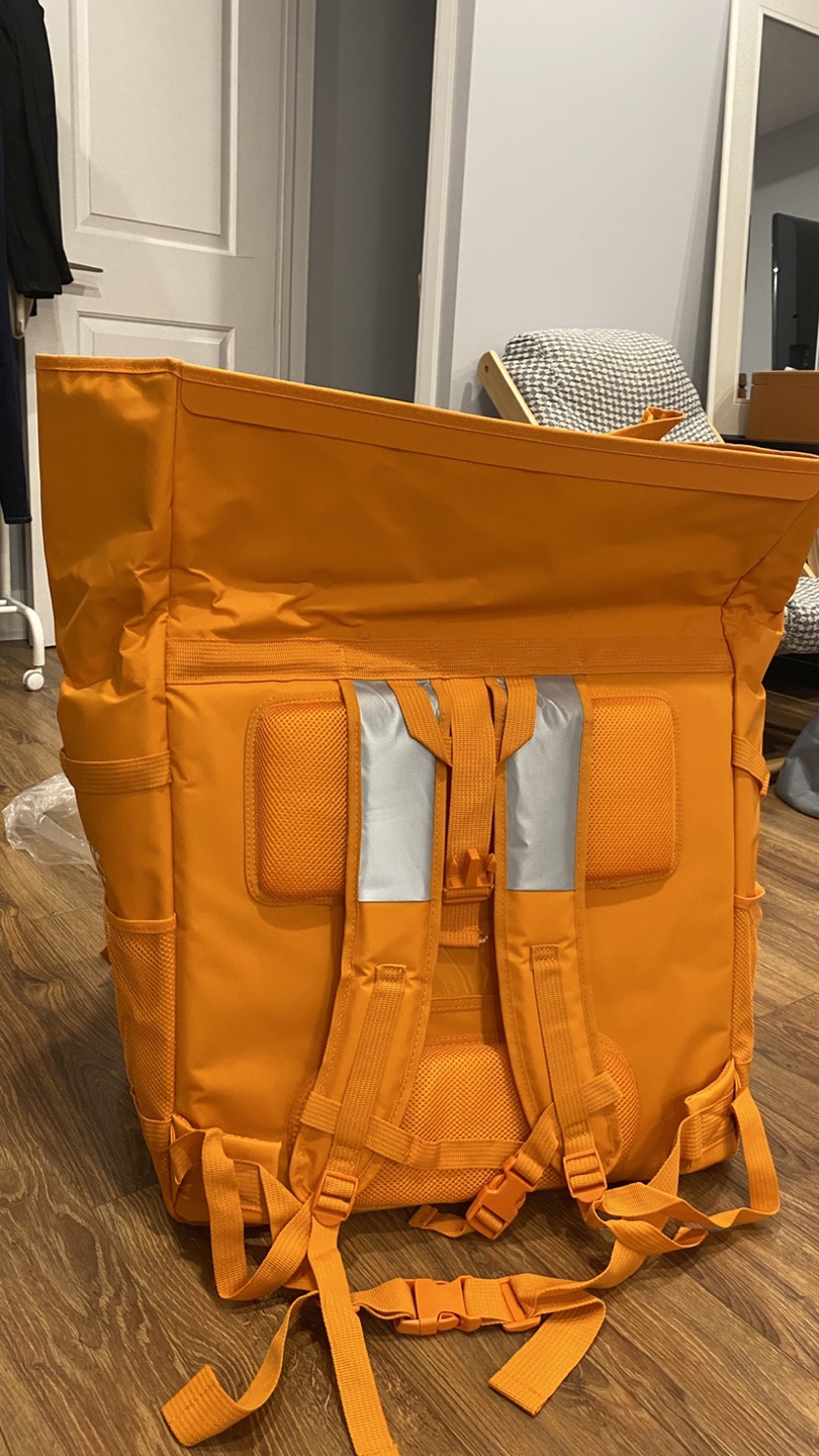SkipTheDishes delivery bag for walking/bike - photo 2