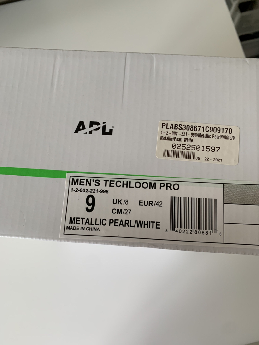 APL 브랜드 남자 사이즈 9 새것 - photo 3