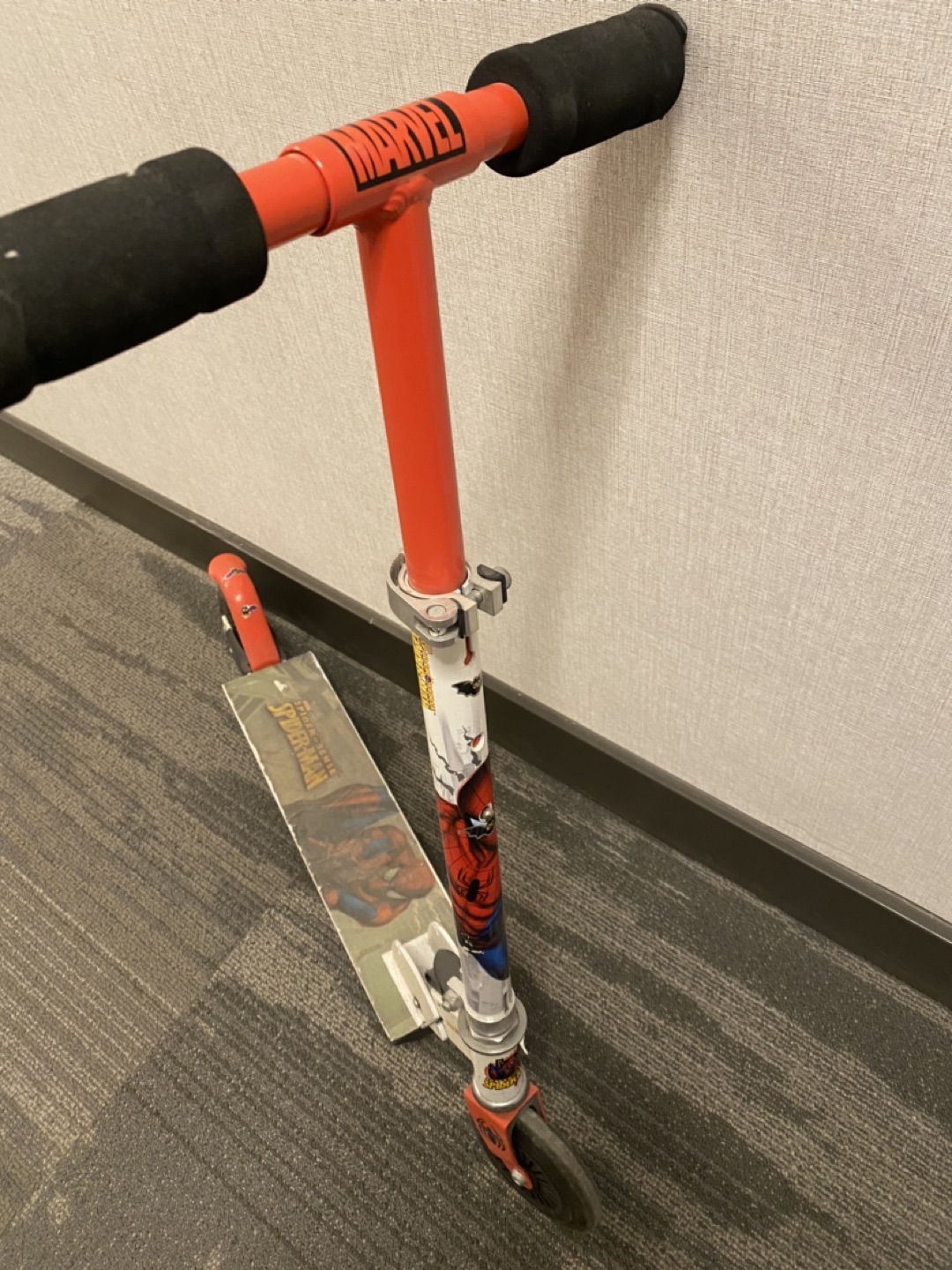 Spider Man scooter