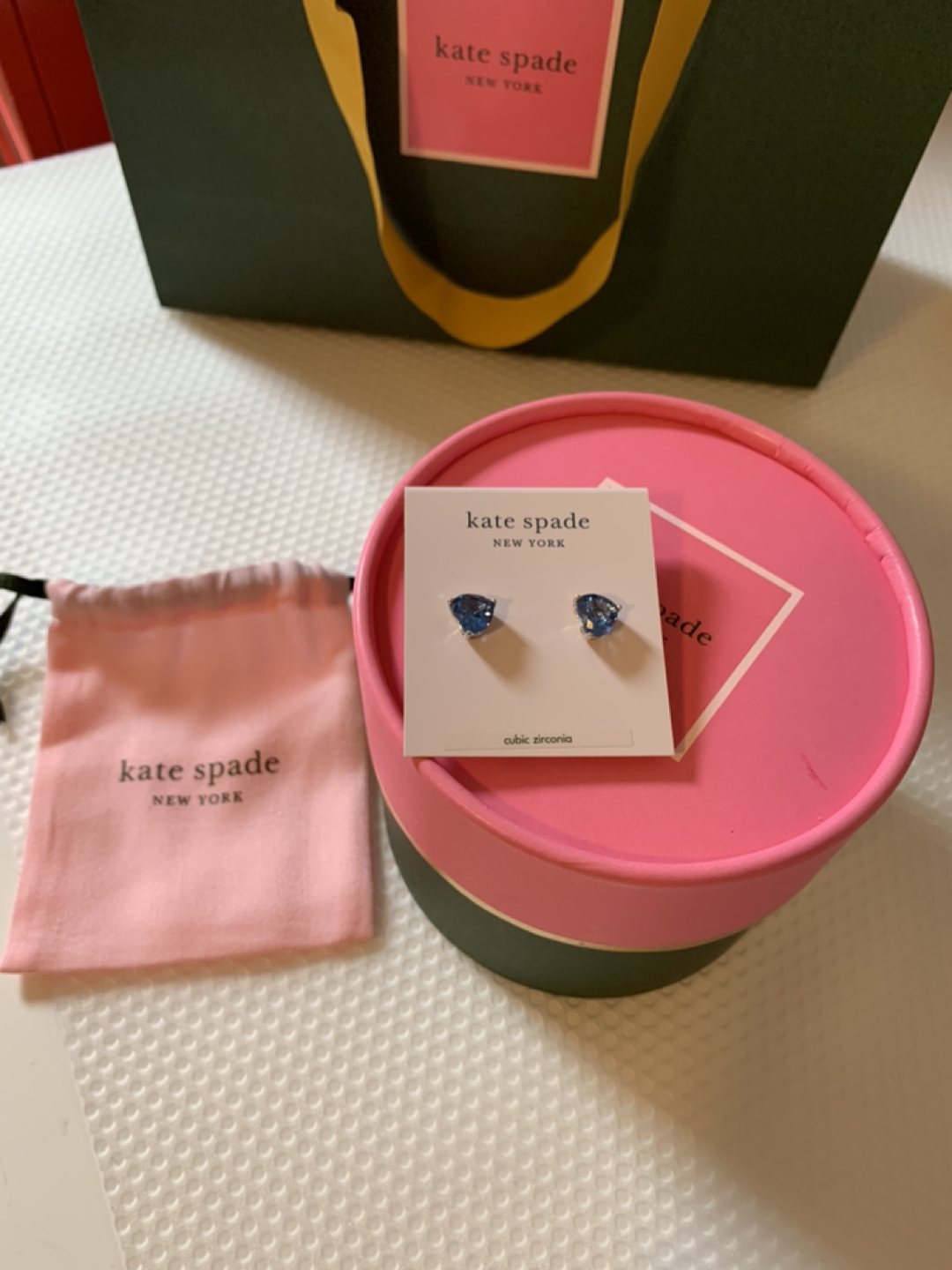 Kate Spade cute heart sharp earrings - photo 4