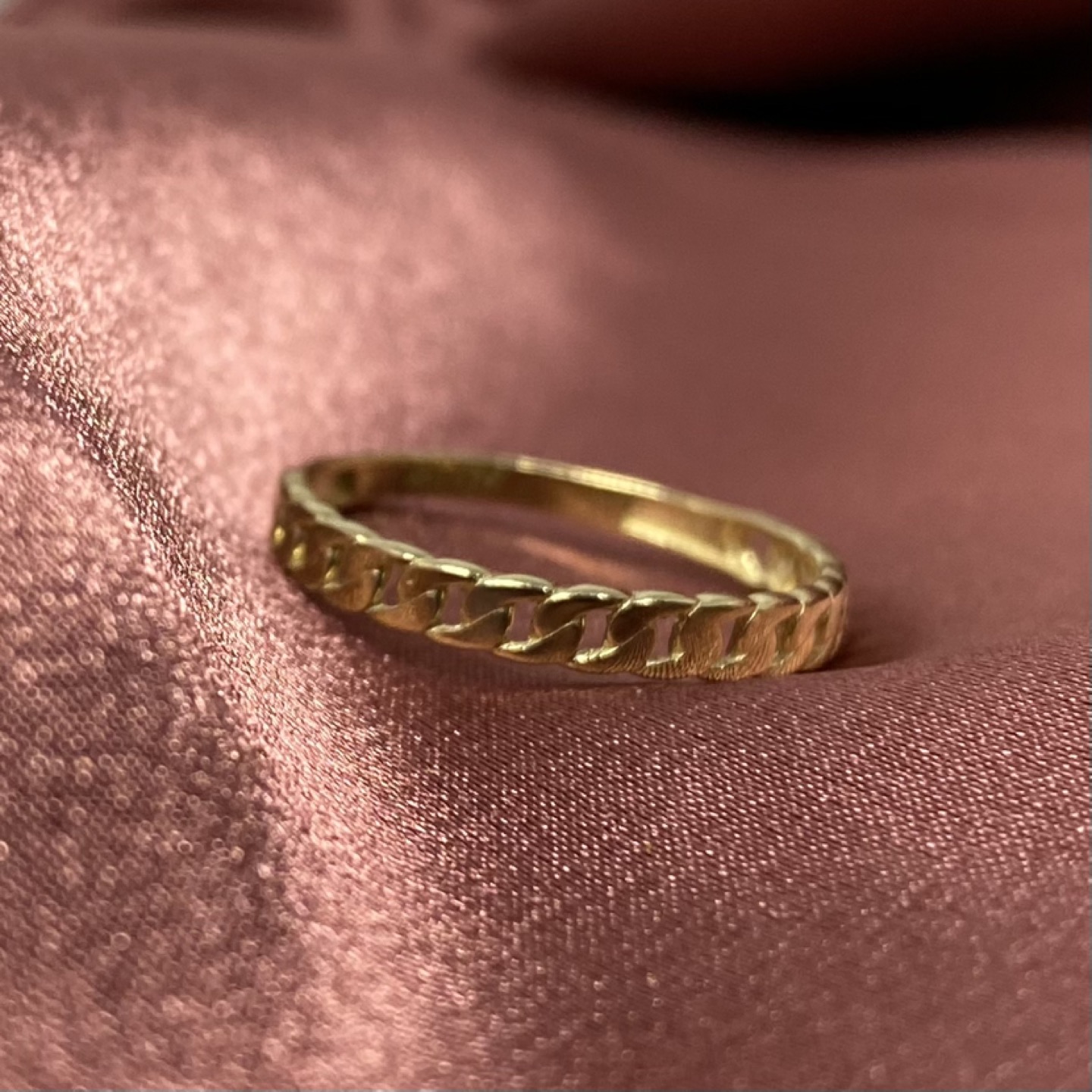10K micro Miami cuban link ring thumbnail