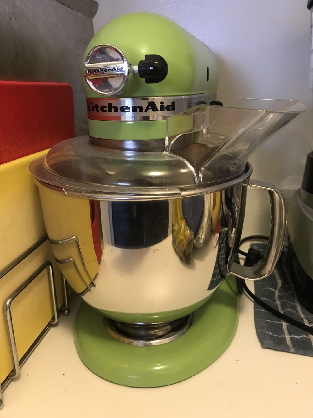 KitchenAid Artisan mixer/ Vegie sheet cutter attachment