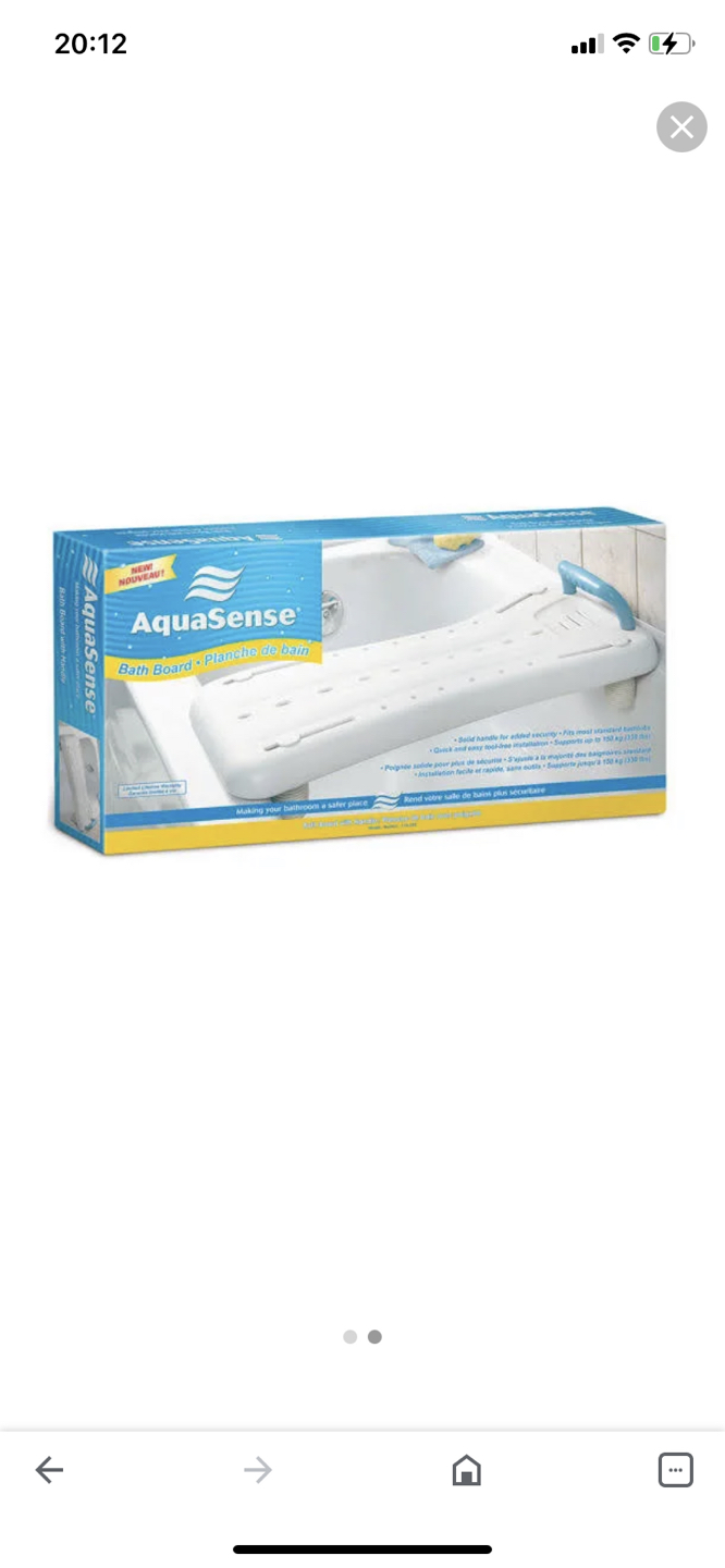 AquaSense Bath Board thumbnail