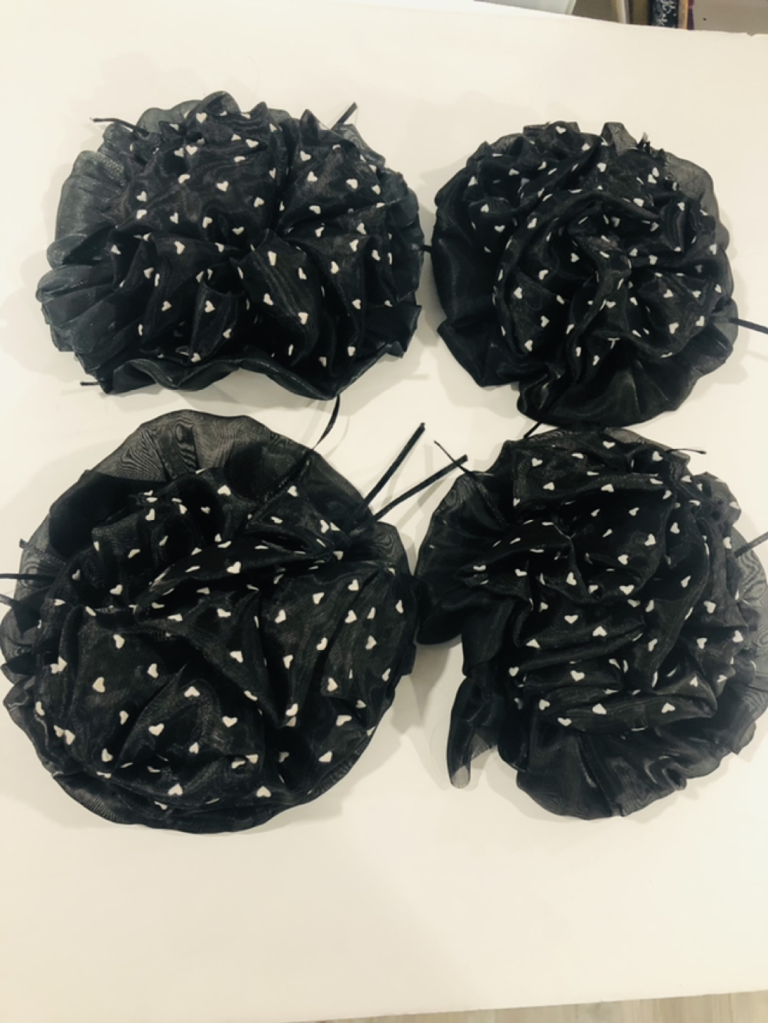 Black poofy addons #freecycle - photo 2