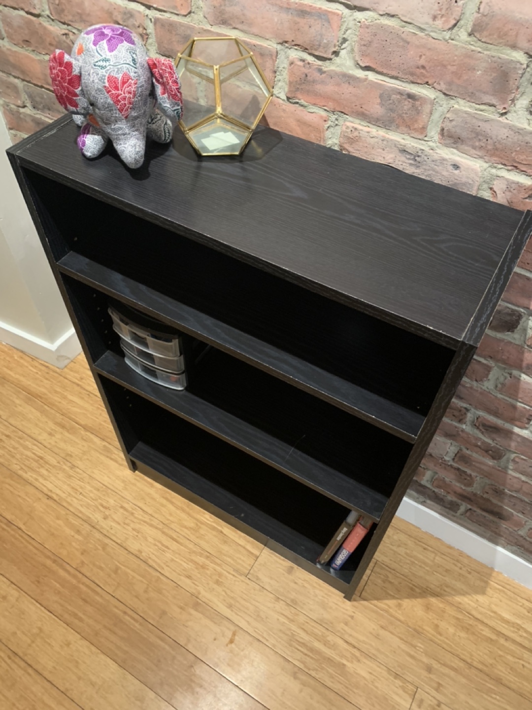 Black IKEA Billy bookcase shelf - photo 3