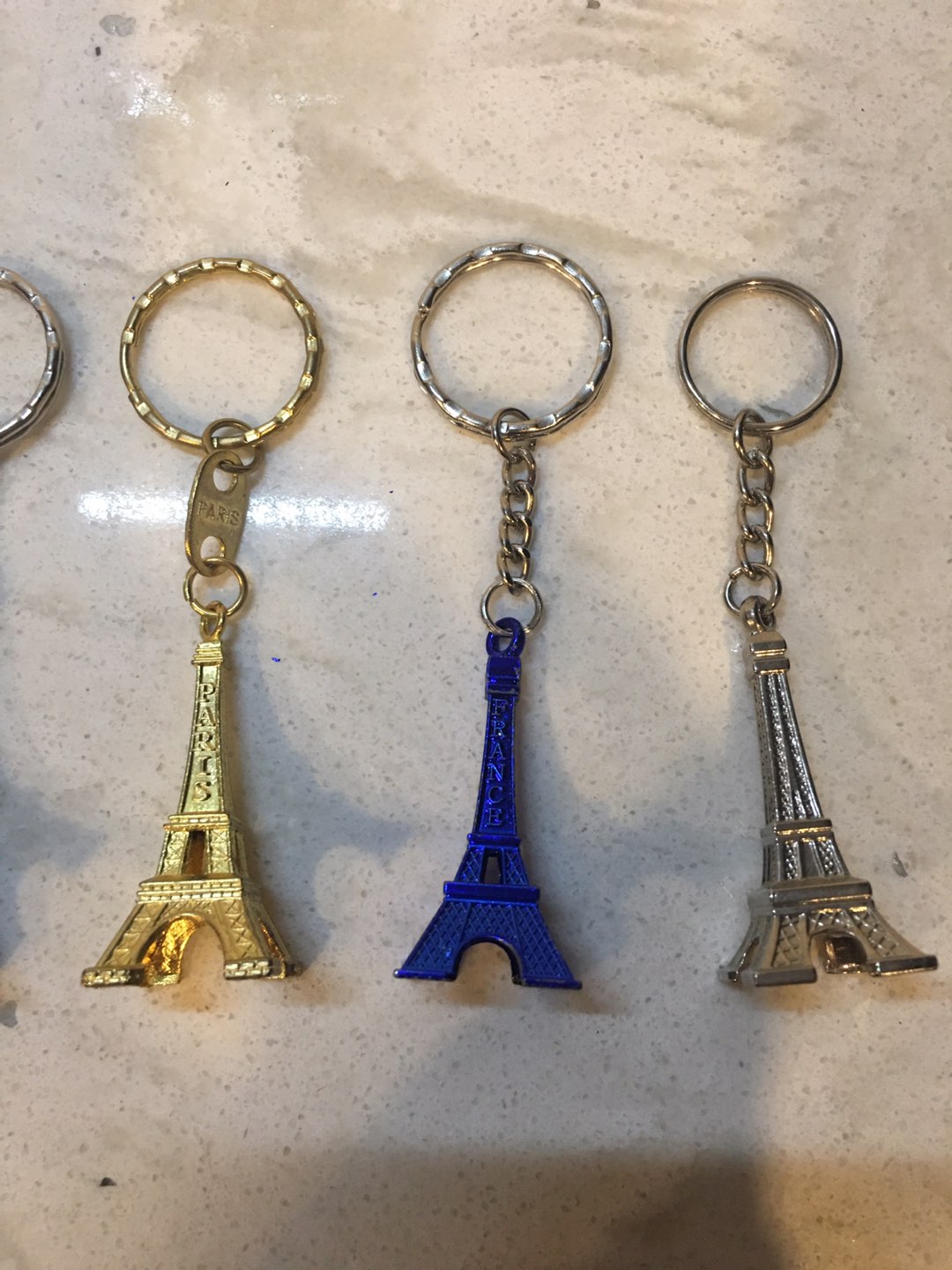 Eiffel Tower Keychains (set of 6) - photo 3