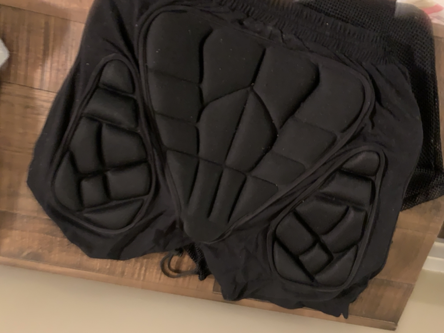 Snowboard butt protector