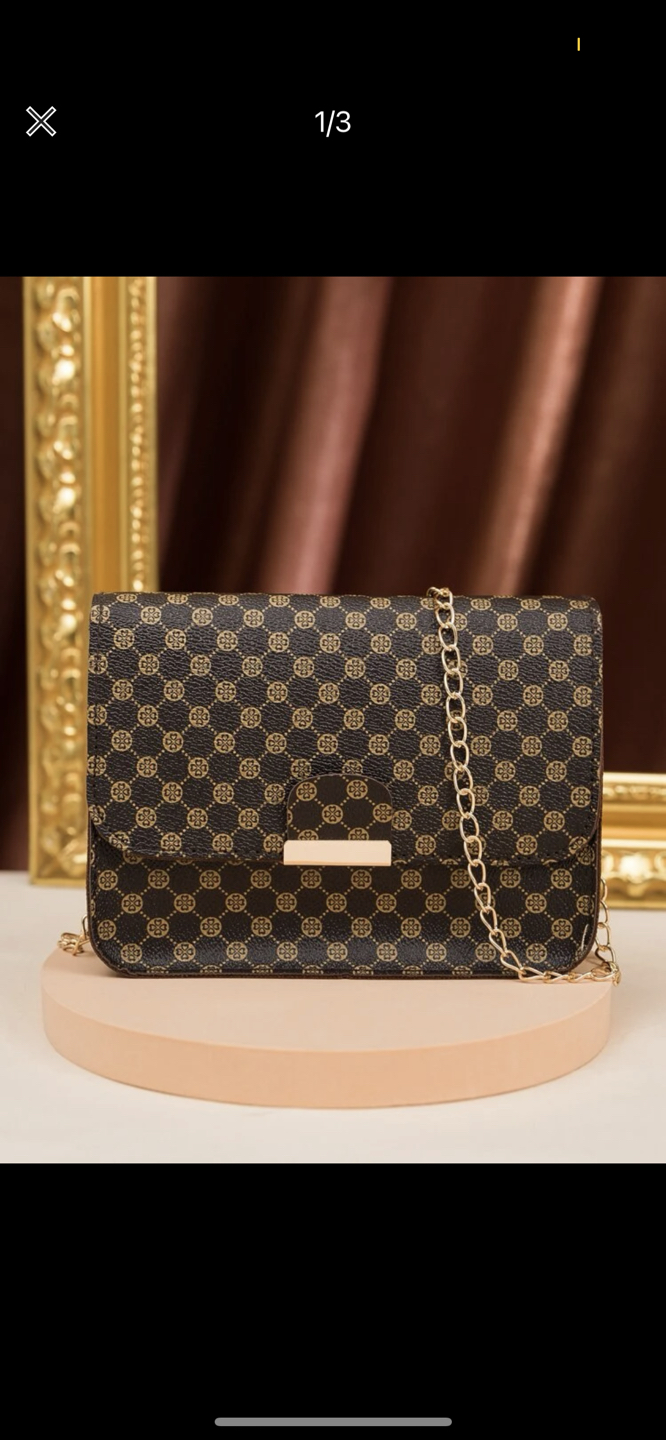 All Over Print Flap Square Bag thumbnail