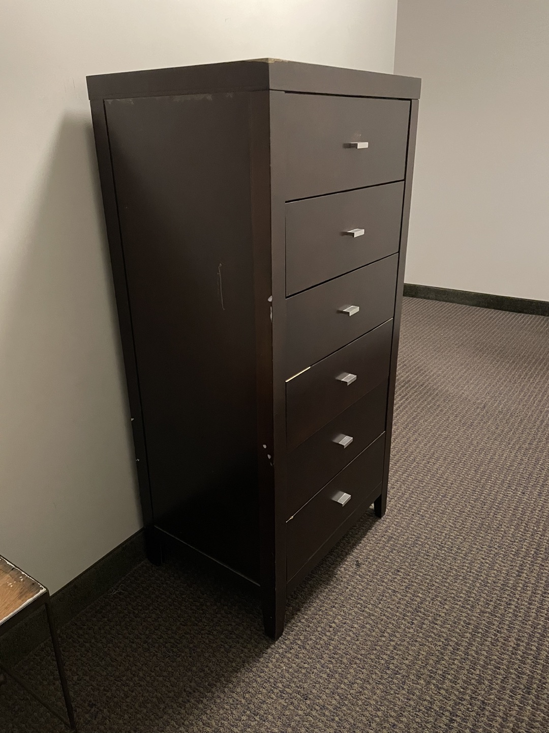 Tall Brown Dresser - photo 3