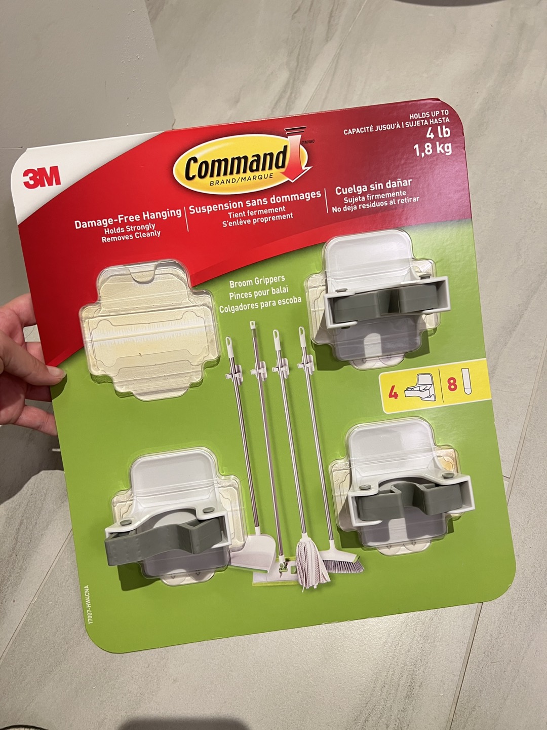 Costco mop & broom holder thumbnail