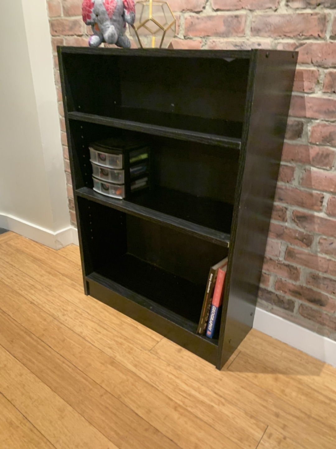Black IKEA Billy bookcase shelf - photo 2