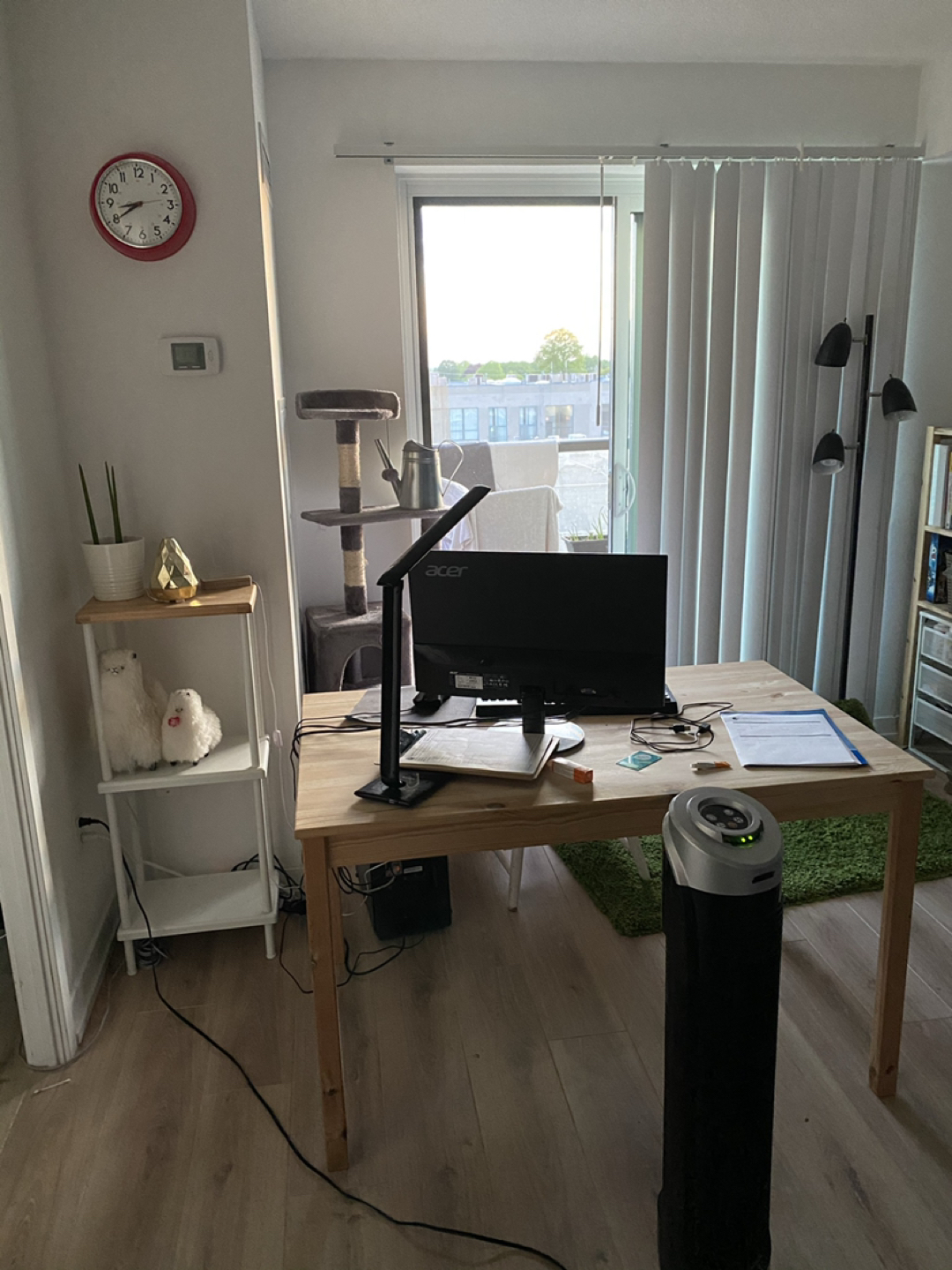 Wood desk - photo 5
