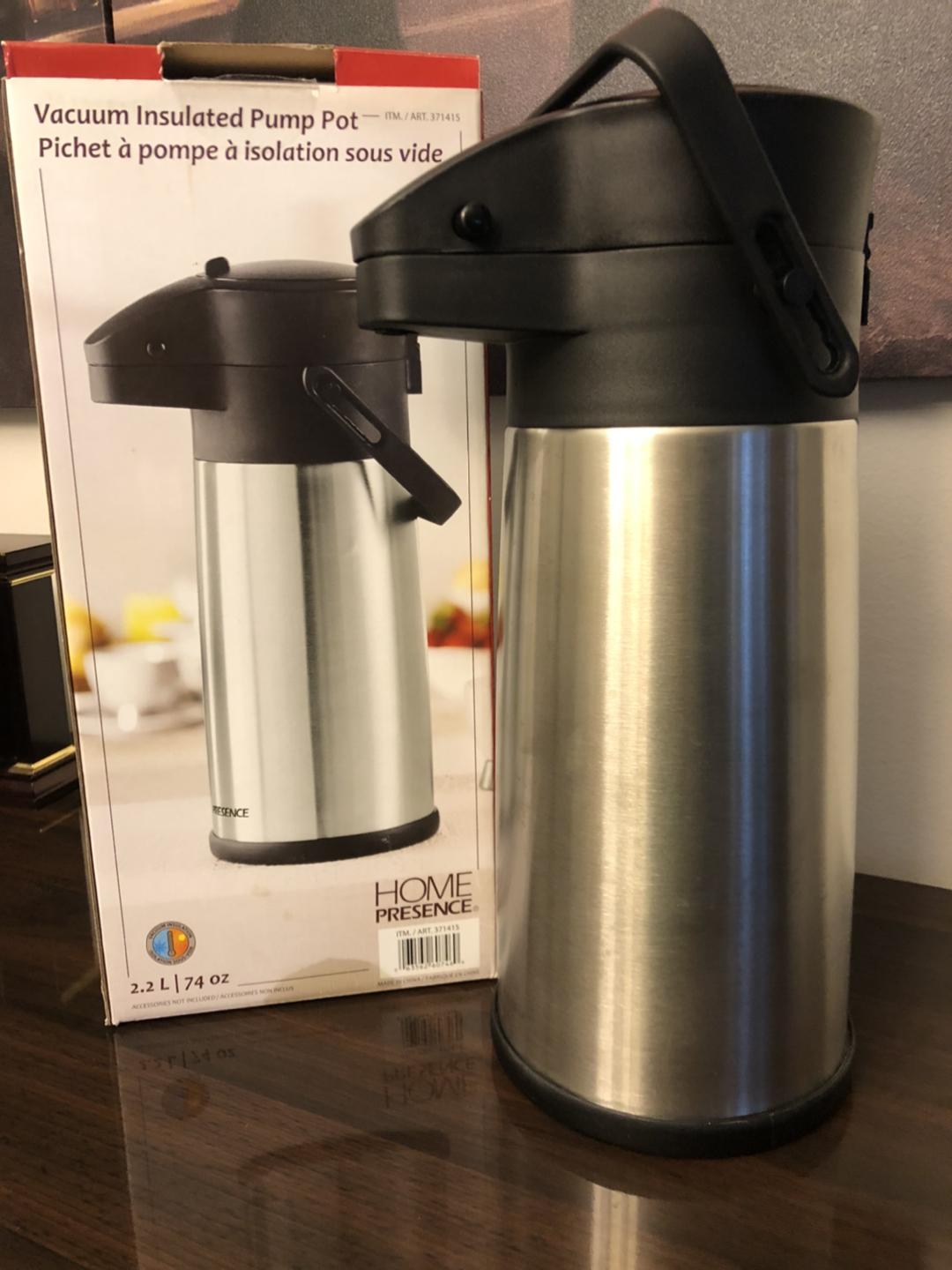 Pump pot