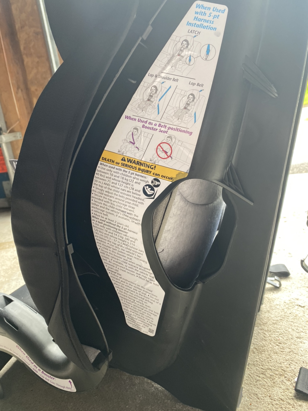 Evenflo 2-1 car seat - photo 3
