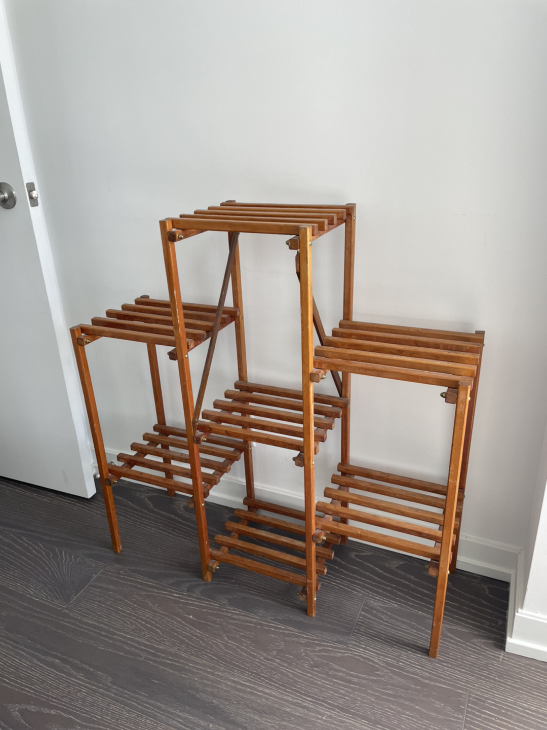 Wooden Plant Stand / Shoe Rack