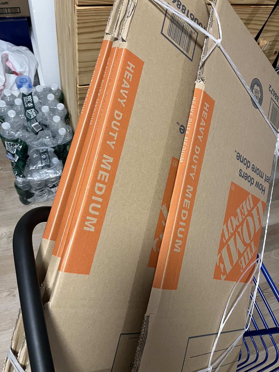 Home Depot moving box