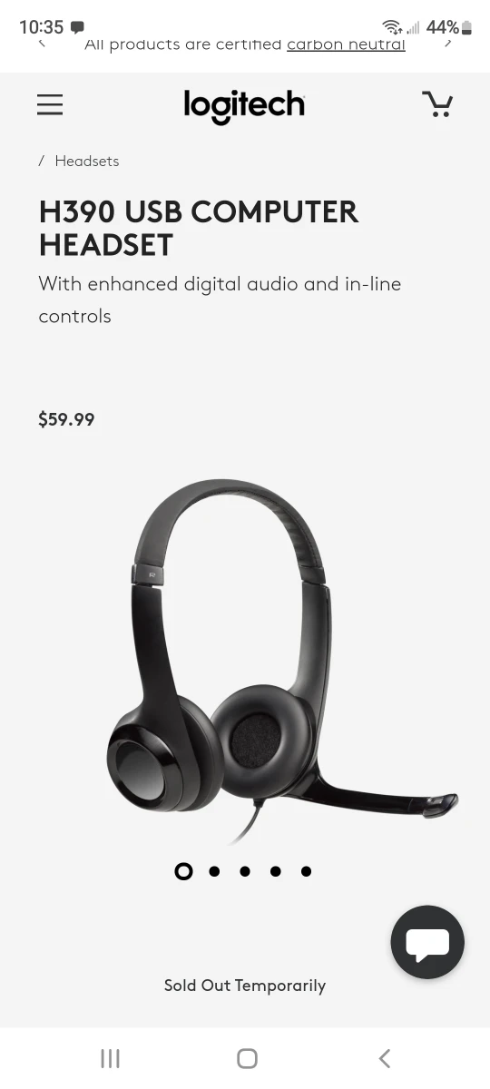 Logitech H390 USB computer headset - photo 4