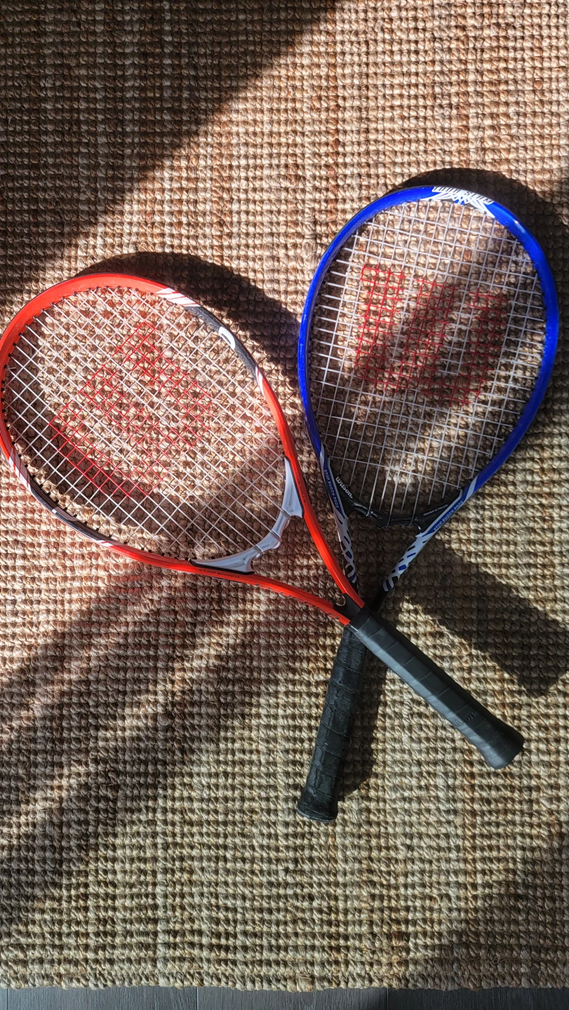 Tennis racquets (pair)