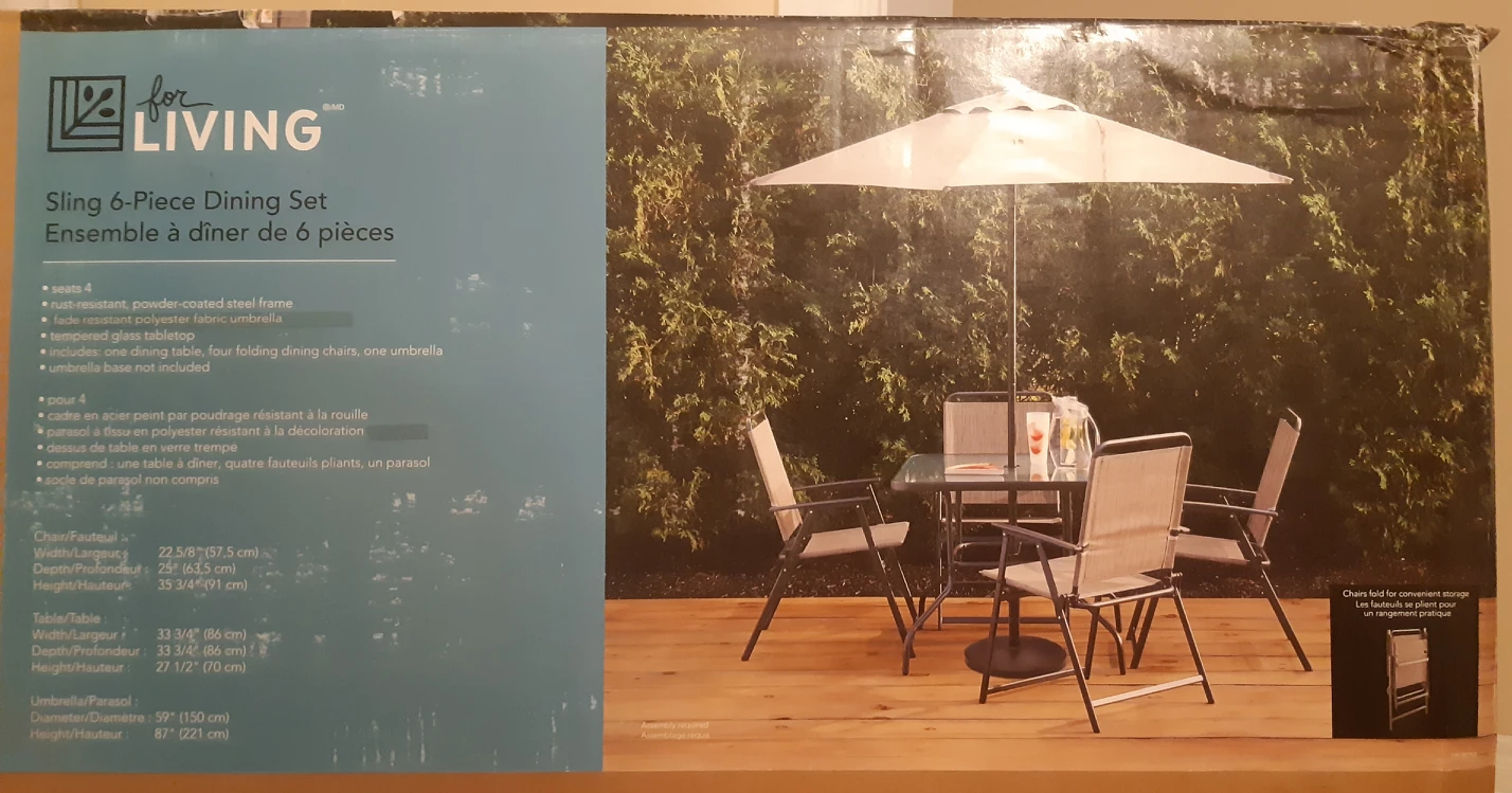 patio dining set - photo 2