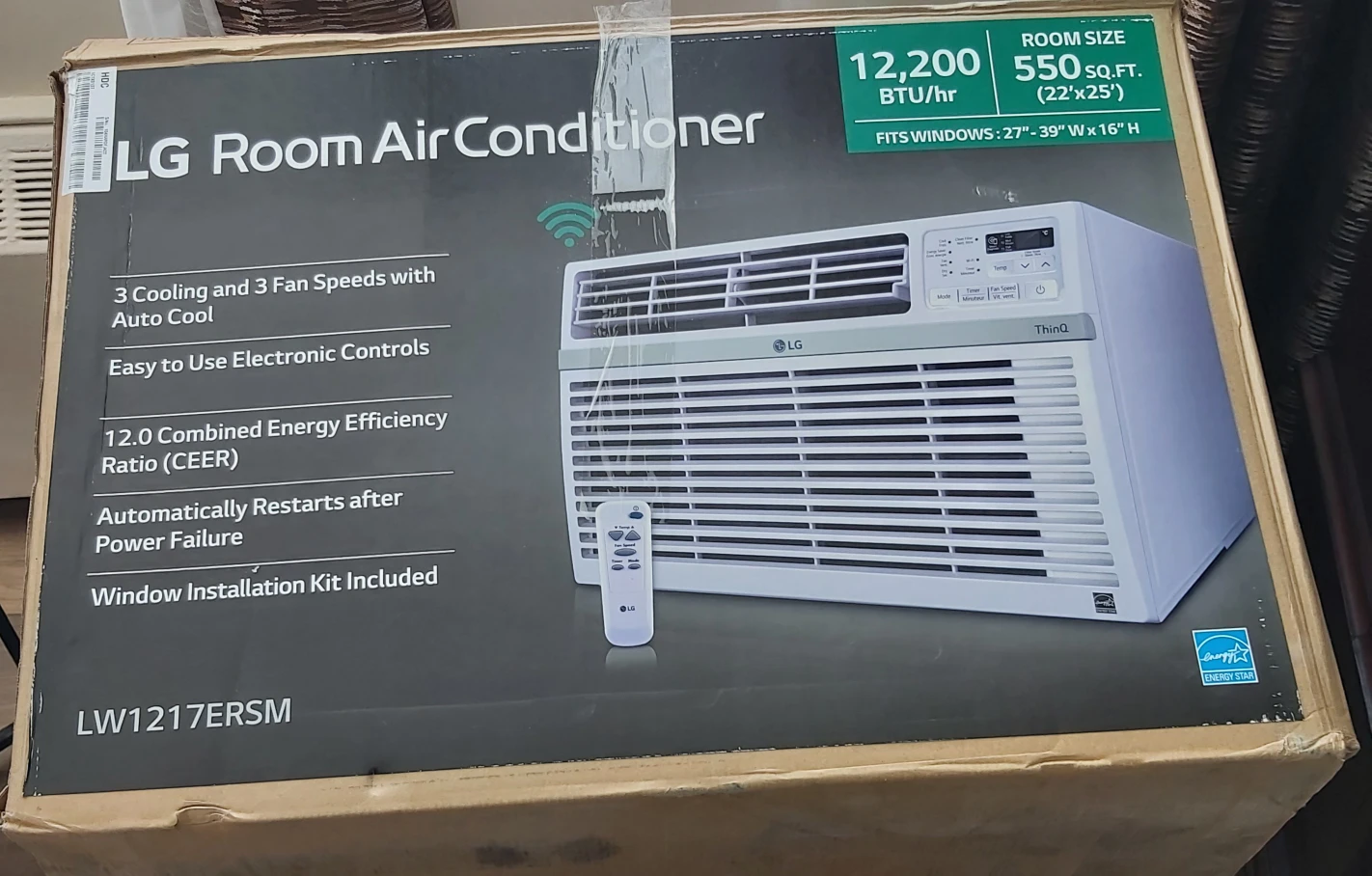 LG 12,200 BTU Air Conditioner thumbnail