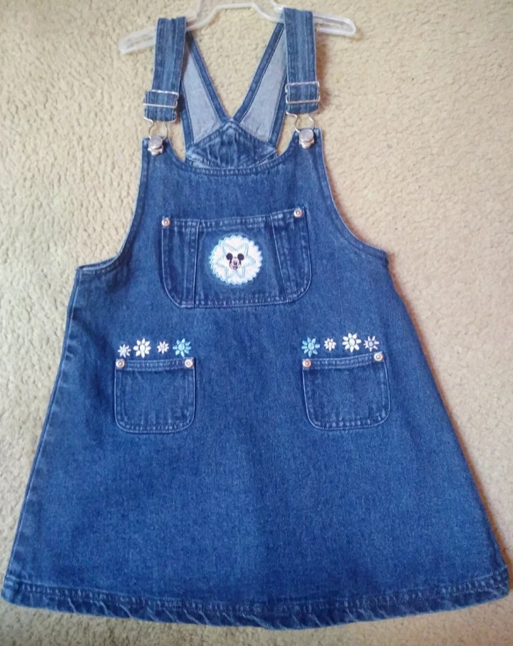 Brand New Girl's Denim Jumper thumbnail