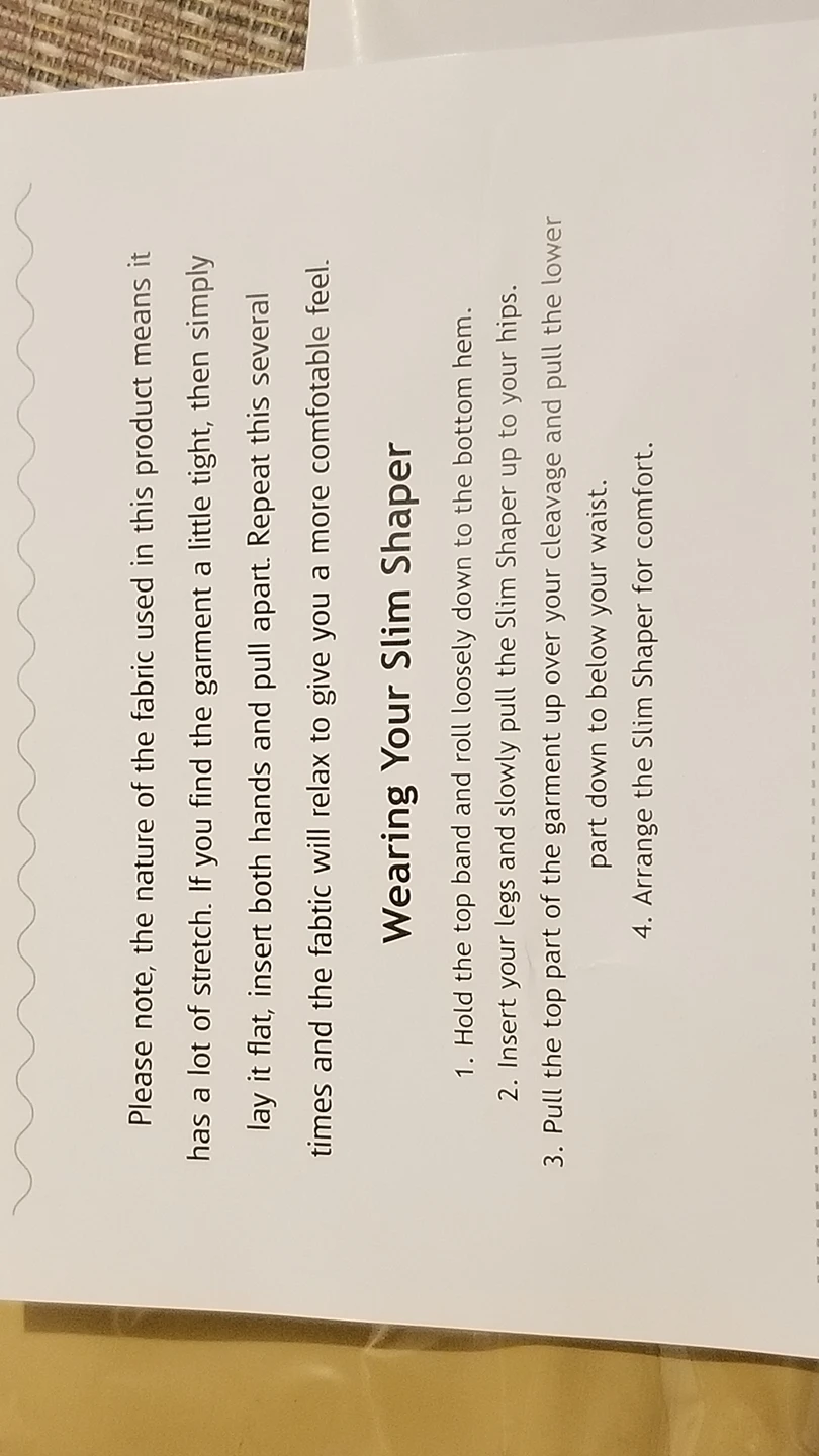 Body shapewear image indicator(4)