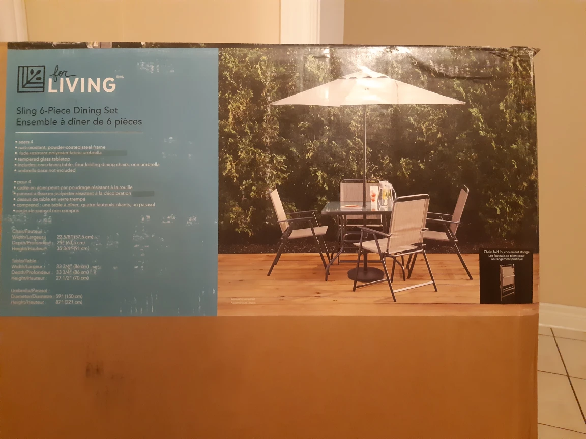 patio dining set