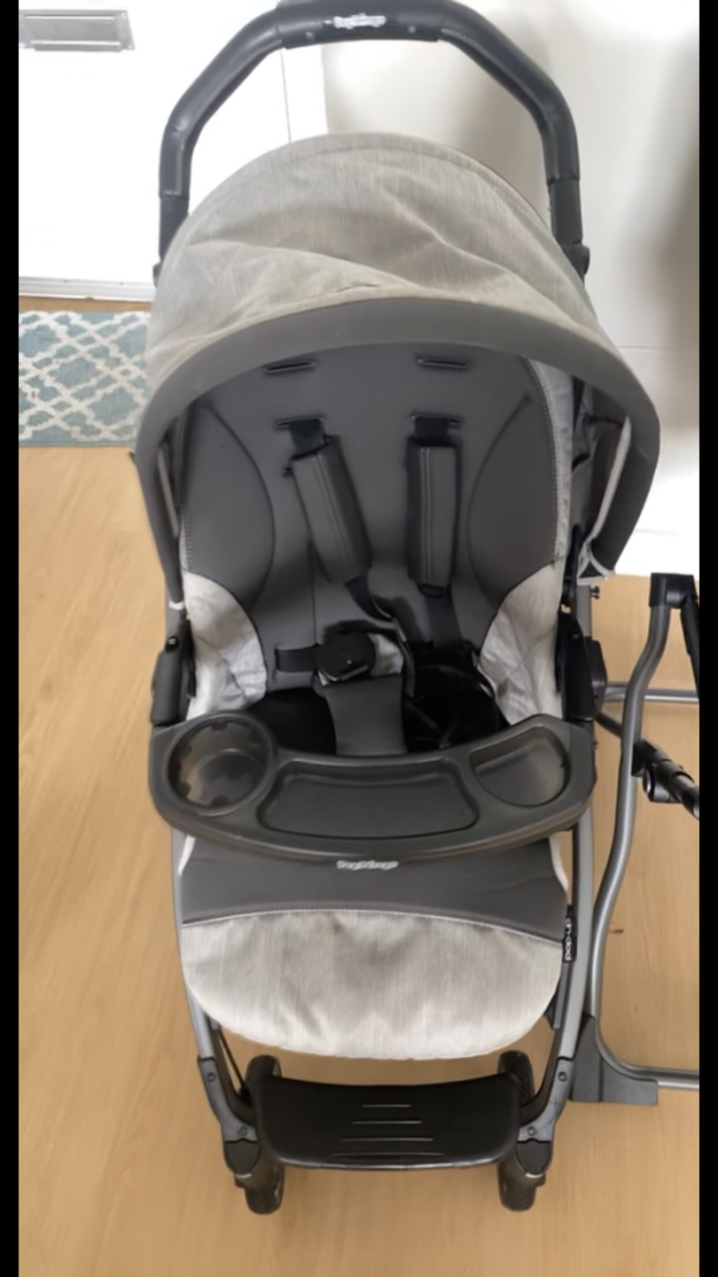 Peg perego Pop up book stroller with bassinet and stand image indicator(8)
